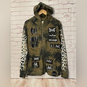 Reason - Vintage 90s Punk Metal Rock Band Tie Dye Sweater Hoodie